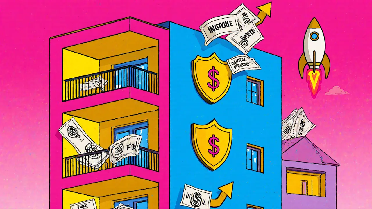 Цели инвестирования в недвижимость: доход, сохранение капитала, перепродажа