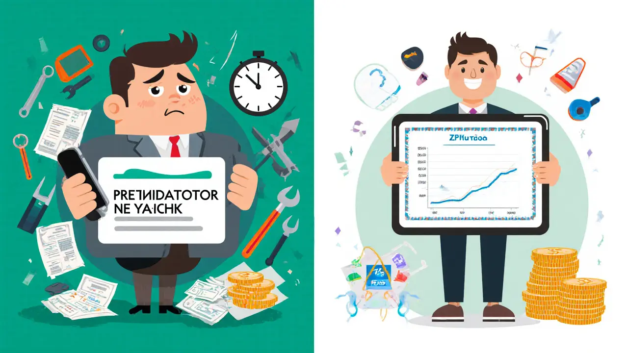 Контраст между стрессом от управления недвижимостью и спокойствием от инвестиций в ЗПИФ