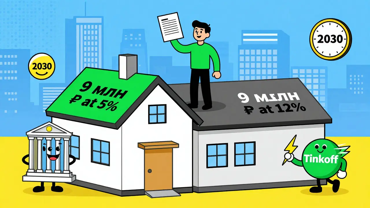 Дом с двойной крышей: льготная и рыночная ипотека, банки-персонажи и новостройки.