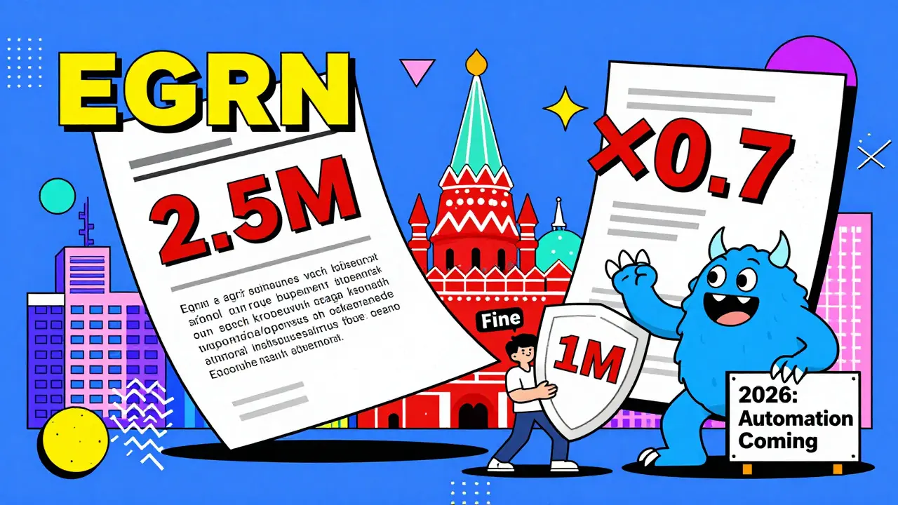 Защита от налога с помощью вычета в 1 млн рублей в стиле мемфис-иллюстрации.