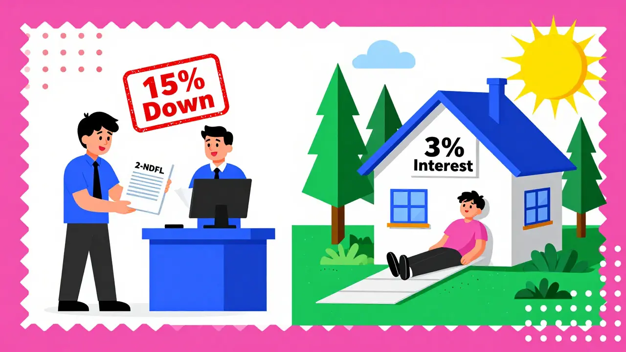 IT-специалист получает 15% ипотеку, в то время как его альтернатива — дом в деревне с 3% ставкой.