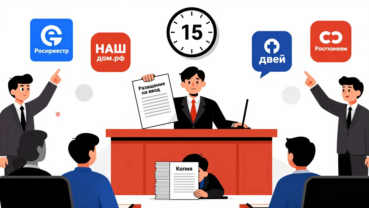 Судебный процесс из-за отсутствия разрешения на ввод дома в эксплуатацию.