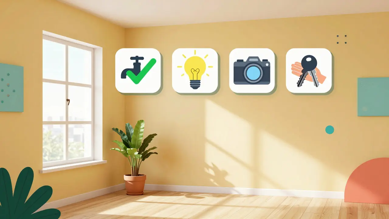 Чистая квартира с проверенными коммуникациями и фото, геометрический стиль