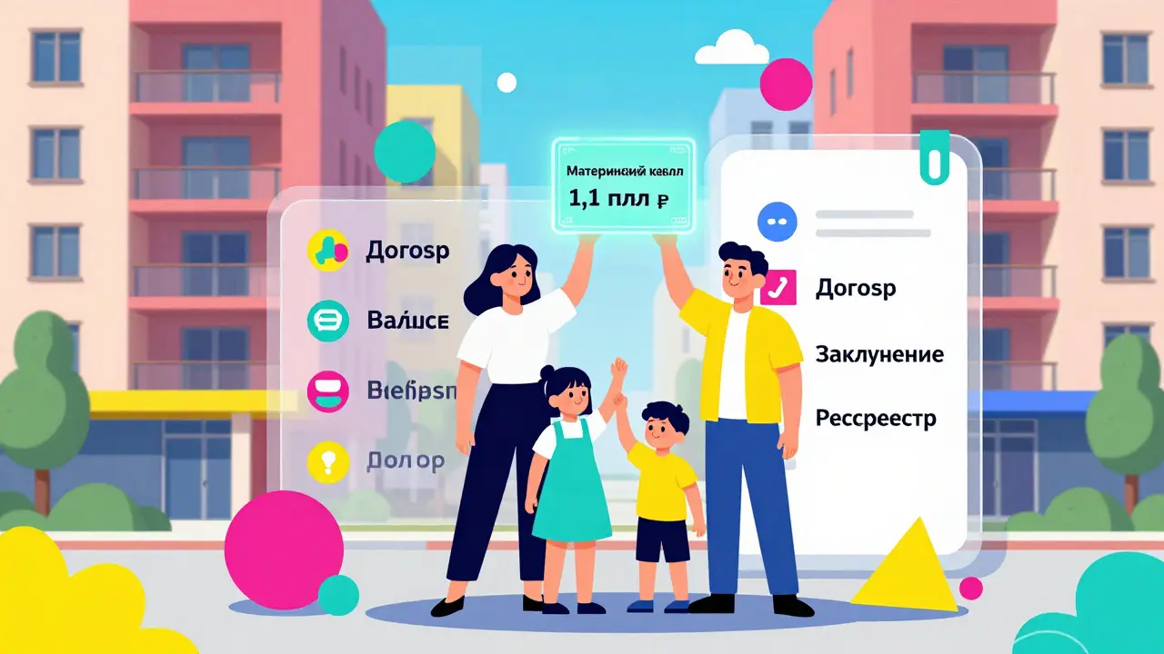 Как купить квартиру за материнский капитал: пошаговая инструкция 2026