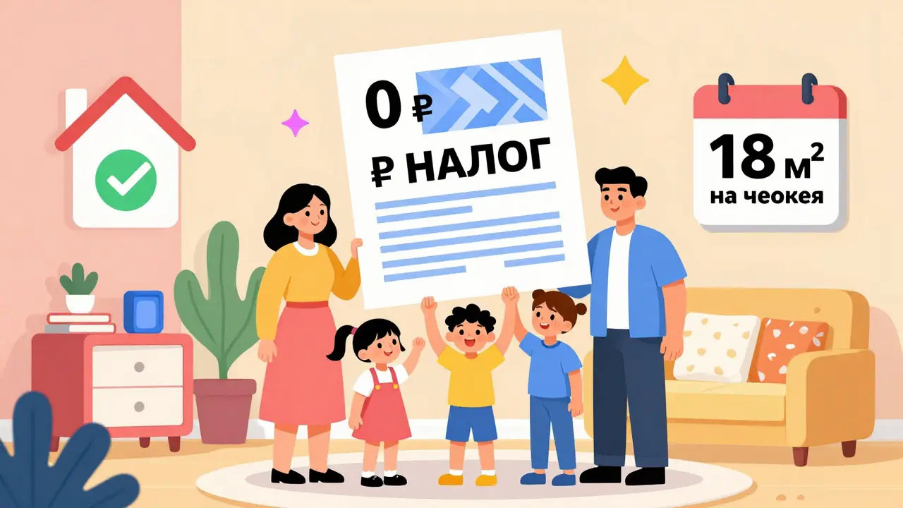 Налоги для многодетных семей при продаже и покупке недвижимости: льготы в 2025 году
