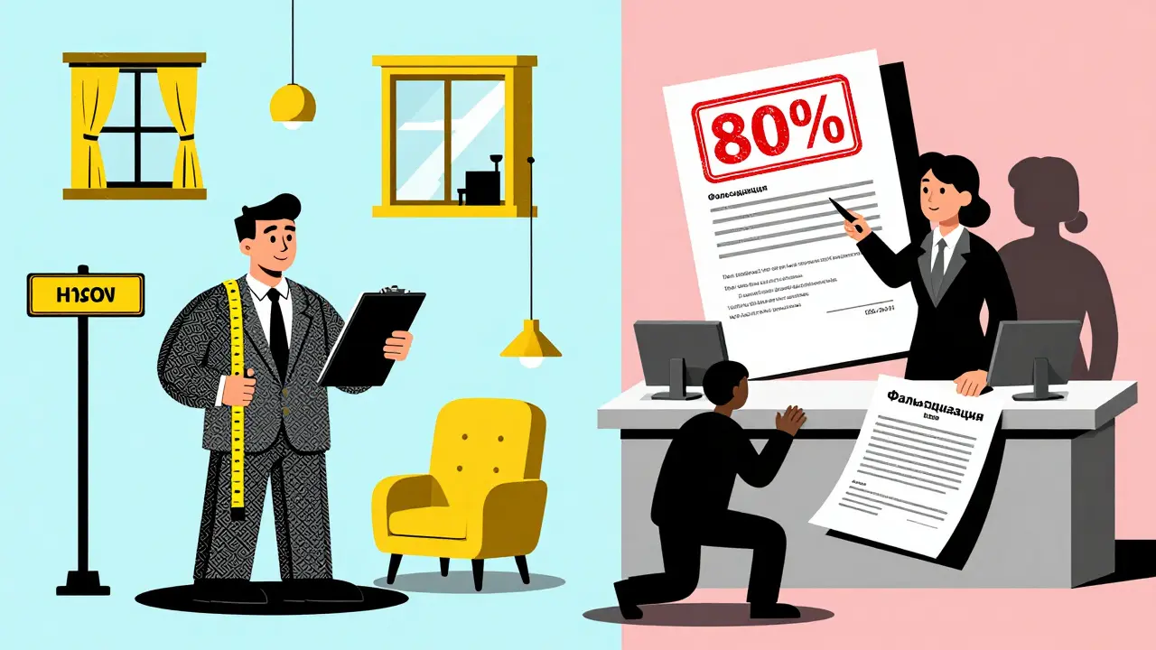 Оценщик осматривает квартиру, банк одобряет ипотеку, а мошенник пытается подбросить поддельный документ.