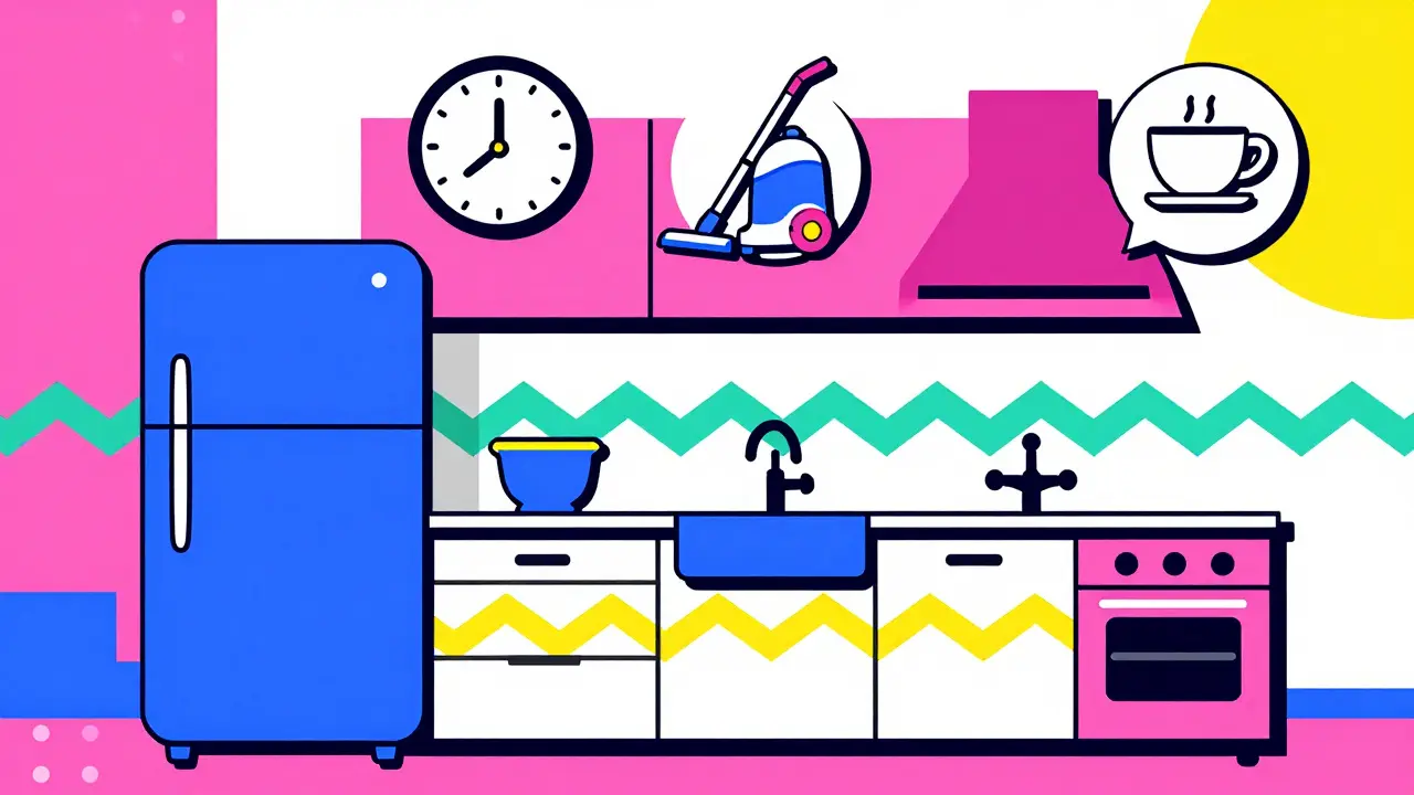 Абстрактное изображение правил совместного проживания в квартире