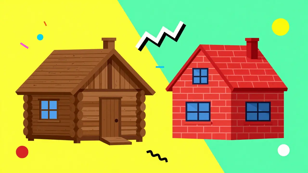 Деревянный или кирпичный дом: детальное сравнение для строительства и покупки